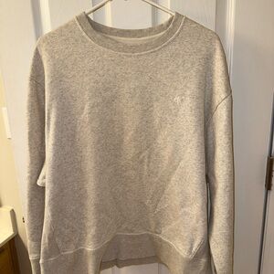 Calvin Klein Light Gray Crew Neck Sweater